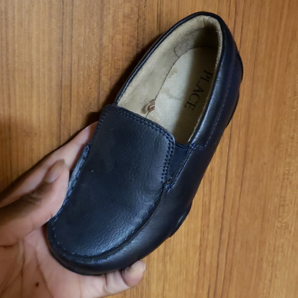 Childrens place navy loafers